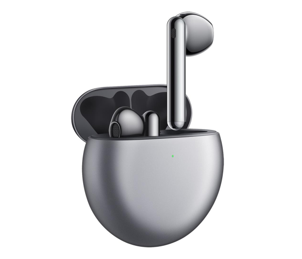 Huawei Freebuds 4 srebrne ANC - 660318 - zdjęcie